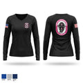 Vice Narcotics Women's Long Sleeve V-neck Shirt - 1