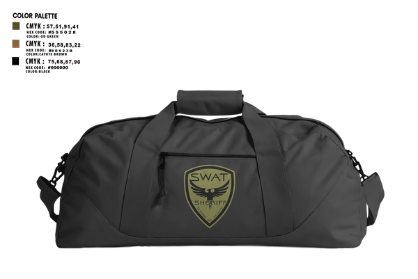 Duffle Bag, SWAT, , Teamtime, Team time, sublimation, custom sports apparel, team uniforms, spirit wear, spiritwear, sports uniforms, custom shirts, team store, custom team store, fundraiser sports, apparel fundraiser
