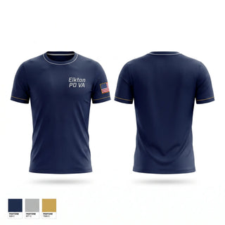 Short Sleeve Performance Shirt, Elkton PD VA, Police, Teamtime, Team time, sublimation, custom sports apparel, team uniforms, spirit wear, spiritwear, sports uniforms, custom shirts, team store, custom team store, fundraiser sports, apparel fundraiser