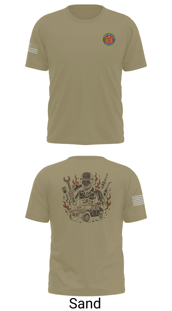 Old School Cotton Feel Shirt, 4th Combat Engineer Battalion A Co, Marines, Teamtime, Team time, sublimation, custom sports apparel, team uniforms, spirit wear, spiritwear, sports uniforms, custom shirts, team store, custom team store, fundraiser sports, apparel fundraiser
