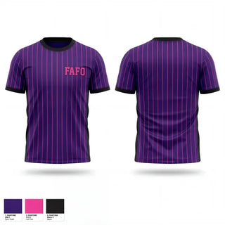 Old School Cotton Feel Shirt, F.A.F.O, Baseball, Teamtime, Team time, sublimation, custom sports apparel, team uniforms, spirit wear, spiritwear, sports uniforms, custom shirts, team store, custom team store, fundraiser sports, apparel fundraiser