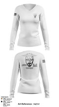 Heisenberg’s 61989625 Women's Long Sleeve V-neck Shirt - 102