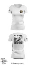 Vfa-147 11634489 Women's Short Sleeve V-neck Shirt - 2