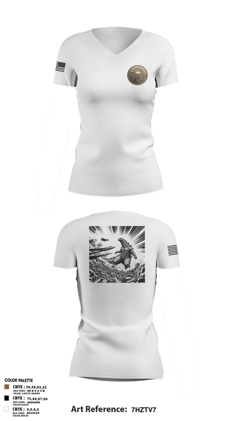 Womens Short Sleeve Vneck Shirt, Vfa-147, Navy, Teamtime, Team time, sublimation, custom sports apparel, team uniforms, spirit wear, spiritwear, sports uniforms, custom shirts, team store, custom team store, fundraiser sports, apparel fundraiser