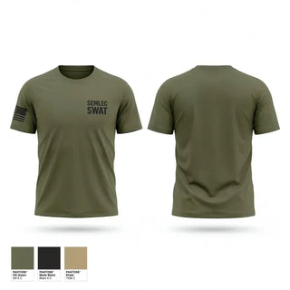 Old School Cotton Feel Shirt, SEMLEC SWAT, Police, Teamtime, Team time, sublimation, custom sports apparel, team uniforms, spirit wear, spiritwear, sports uniforms, custom shirts, team store, custom team store, fundraiser sports, apparel fundraiser