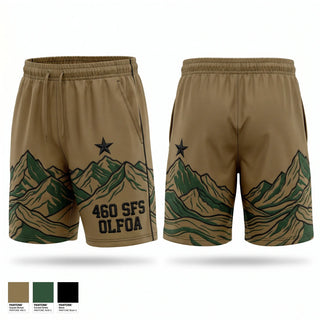 Athletic Shorts With Pockets, 460 SFS OL-FOA, Air Force, Teamtime, Team time, sublimation, custom sports apparel, team uniforms, spirit wear, spiritwear, sports uniforms, custom shirts, team store, custom team store, fundraiser sports, apparel fundraiser