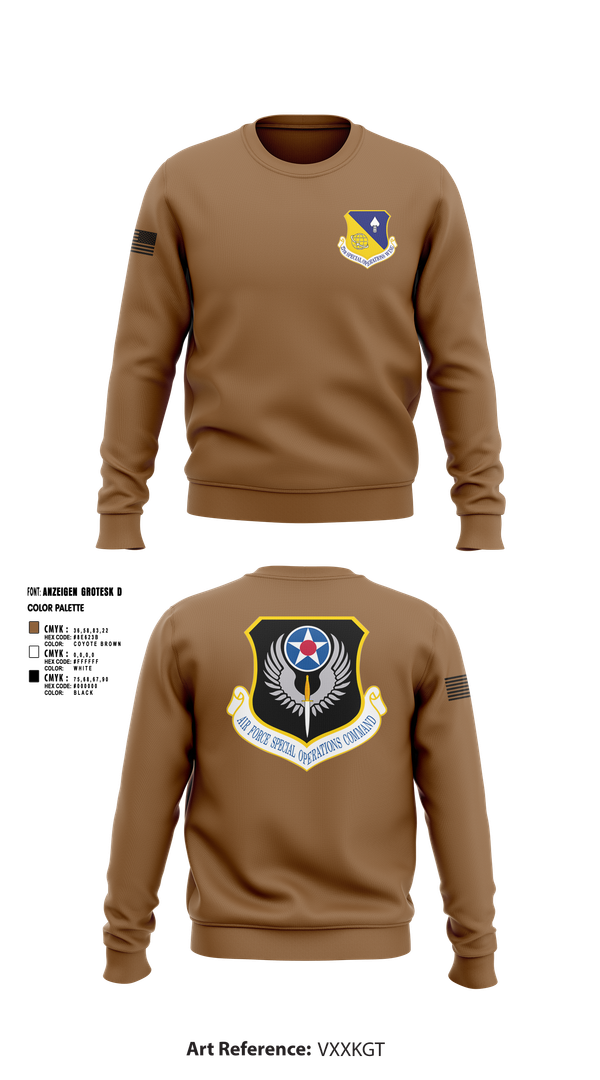 Crew Neck Sweatshirt, 27 Cannon AFB Chapel, , Teamtime, Team time, sublimation, custom sports apparel, team uniforms, spirit wear, spiritwear, sports uniforms, custom shirts, team store, custom team store, fundraiser sports, apparel fundraiser