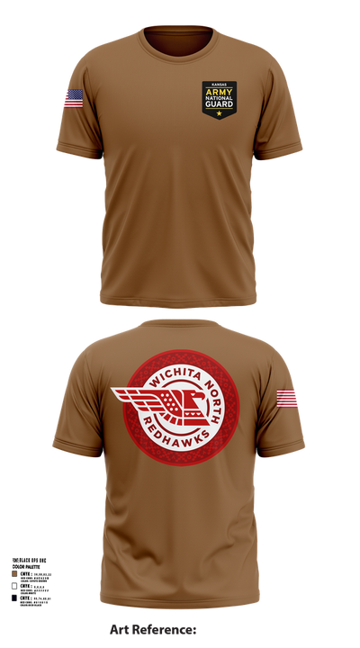 Wichita North Redhawks NG 83064196 Short Sleeve Performance Shirt - 101