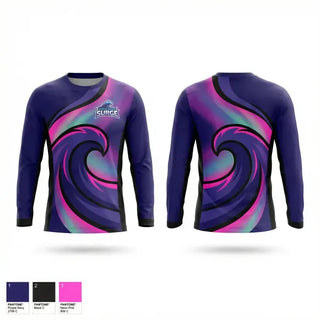 Long Sleeve Performance Shirt, North Shore Surge, Rugby, Teamtime, Team time, sublimation, custom sports apparel, team uniforms, spirit wear, spiritwear, sports uniforms, custom shirts, team store, custom team store, fundraiser sports, apparel fundraiser