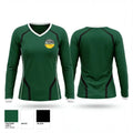 Lady Mustangs 21976044 Women's Long Sleeve V-neck Shirt - 1