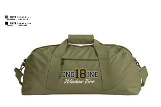 Duffle Bag, Waxhaw Fire, Fire Department, Teamtime, Team time, sublimation, custom sports apparel, team uniforms, spirit wear, spiritwear, sports uniforms, custom shirts, team store, custom team store, fundraiser sports, apparel fundraiser
