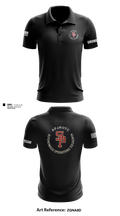 AFJROTC MS-081 DRONE TEAM 88778530 Short Sleeve Performance Polo - 216