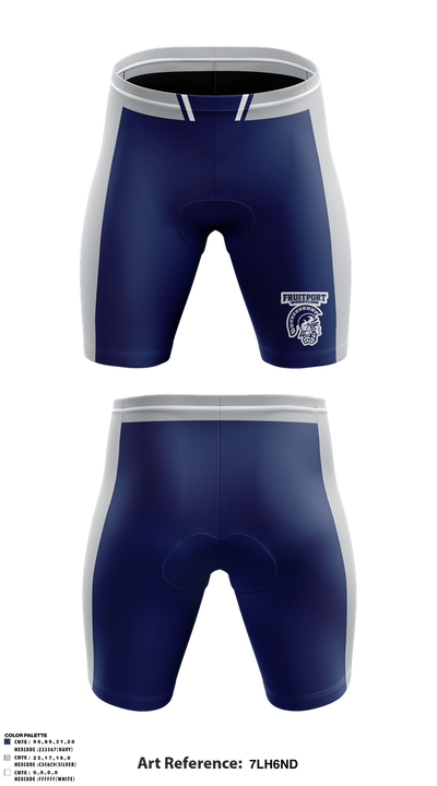 Fruitport Middle School Wrestling Men's Compression Shorts - 1