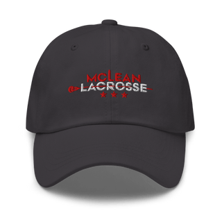 McLean Lacrosse 4222759 Classic Dad Hat | Yupoong 6245CM