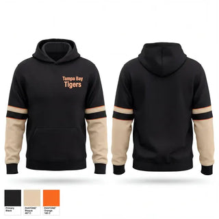 Hoodie, Tampa Bay Tigers, Baseball, Teamtime, Team time, sublimation, custom sports apparel, team uniforms, spirit wear, spiritwear, sports uniforms, custom shirts, team store, custom team store, fundraiser sports, apparel fundraiser