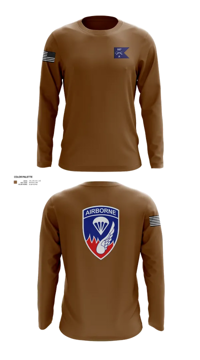 187 infantry 29160821 Long Sleeve Performance Shirt 20