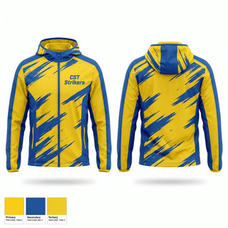 Windbreaker, CST Strikers, Spirit Store, Teamtime, Team time, sublimation, custom sports apparel, team uniforms, spirit wear, spiritwear, sports uniforms, custom shirts, team store, custom team store, fundraiser sports, apparel fundraiser