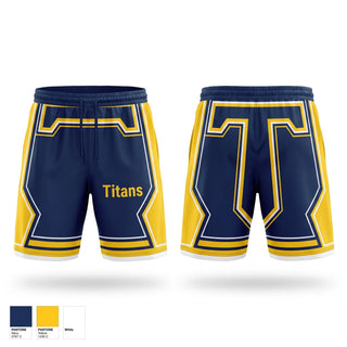 Athletic Shorts With Pockets, Titans, Baseball, Teamtime, Team time, sublimation, custom sports apparel, team uniforms, spirit wear, spiritwear, sports uniforms, custom shirts, team store, custom team store, fundraiser sports, apparel fundraiser