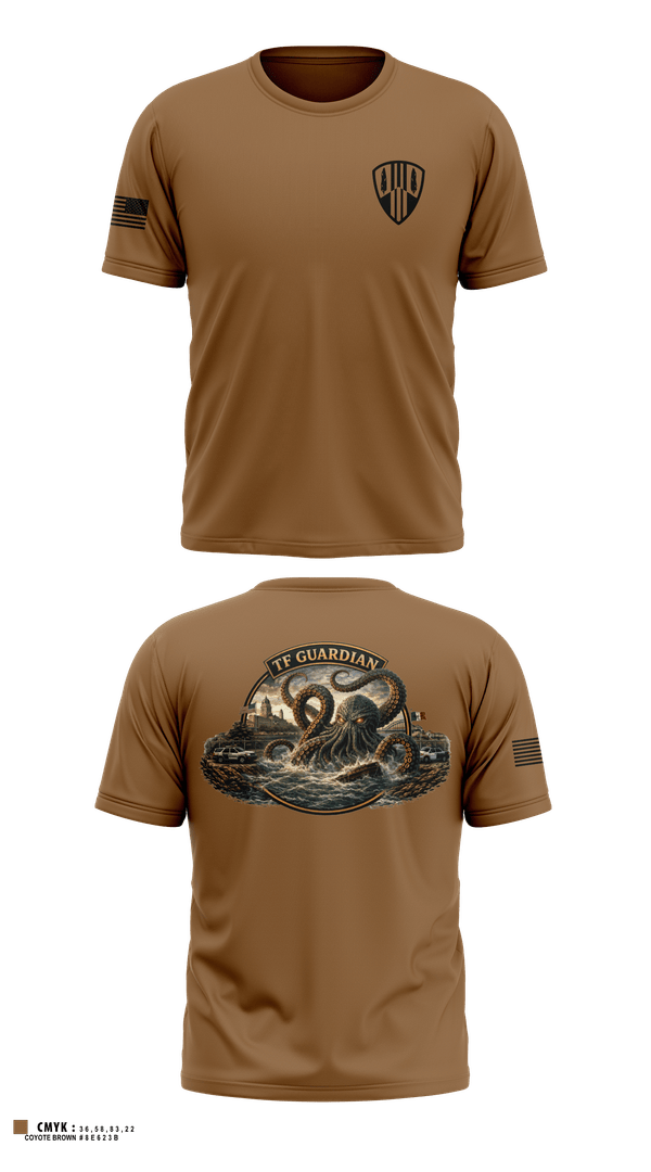 Short Sleeve Performance Shirt, TF Guardian, Army, Teamtime, Team time, sublimation, custom sports apparel, team uniforms, spirit wear, spiritwear, sports uniforms, custom shirts, team store, custom team store, fundraiser sports, apparel fundraiser