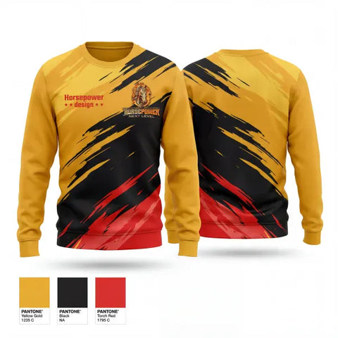 Crew Neck Sweatshirt, NRH HORSEPOWER, Track & Field, Teamtime, Team time, sublimation, custom sports apparel, team uniforms, spirit wear, spiritwear, sports uniforms, custom shirts, team store, custom team store, fundraiser sports, apparel fundraiser