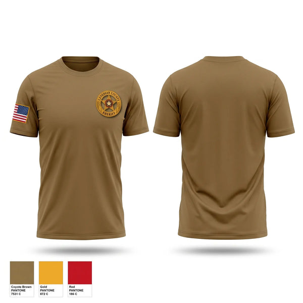 Short Sleeve Performance Shirt, Canadian County Sheriff's Office, Police, Teamtime, Team time, sublimation, custom sports apparel, team uniforms, spirit wear, spiritwear, sports uniforms, custom shirts, team store, custom team store, fundraiser sports, apparel fundraiser