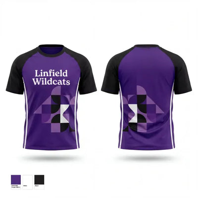 Linfield Wildcats 37082646 Old School Cotton Feel Shirt - 1