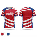 Camel Kids Wrestling 14440323 Soft Poly Tee Cotton Like Feel - 1
