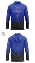 Mansfield Martial Arts Center Long Sleeve Performance Shirt with hood - 25