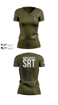 WARD COUNTY SRT 34781725 Women's Short Sleeve V-neck Shirt - 6