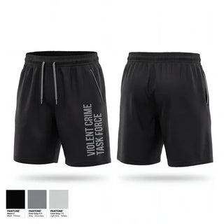 Athletic Shorts With Pockets, Violent Crime Task Force, Police, Teamtime, Team time, sublimation, custom sports apparel, team uniforms, spirit wear, spiritwear, sports uniforms, custom shirts, team store, custom team store, fundraiser sports, apparel fundraiser