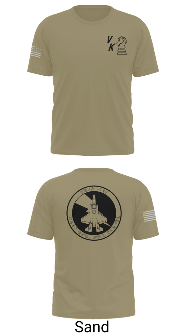 Short Sleeve Performance Shirt, VMFA-121, , Teamtime, Team time, sublimation, custom sports apparel, team uniforms, spirit wear, spiritwear, sports uniforms, custom shirts, team store, custom team store, fundraiser sports, apparel fundraiser