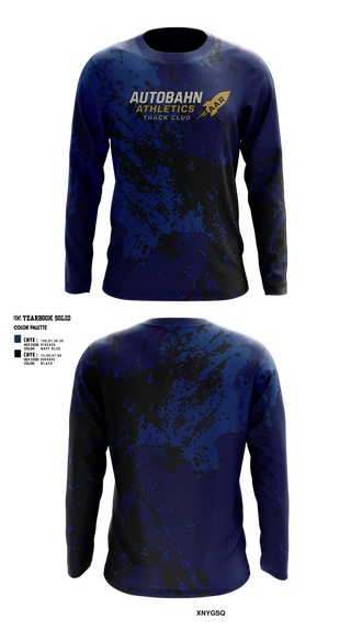Long Sleeve Performance Shirt, Autobahn Athletics, Track & Field, Teamtime, Team time, sublimation, custom sports apparel, team uniforms, spirit wear, spiritwear, sports uniforms, custom shirts, team store, custom team store, fundraiser sports, apparel fundraiser