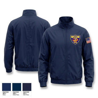 Windbreaker, Dekalb Company 7, Fire Department, Teamtime, Team time, sublimation, custom sports apparel, team uniforms, spirit wear, spiritwear, sports uniforms, custom shirts, team store, custom team store, fundraiser sports, apparel fundraiser