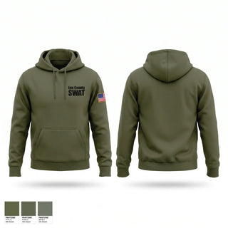 Hoodie, Lee County SWAT, Police, Teamtime, Team time, sublimation, custom sports apparel, team uniforms, spirit wear, spiritwear, sports uniforms, custom shirts, team store, custom team store, fundraiser sports, apparel fundraiser