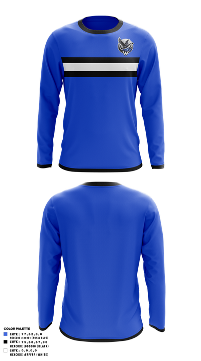 Watertown High School Golf 19176700 Long Sleeve Performance Shirt 1