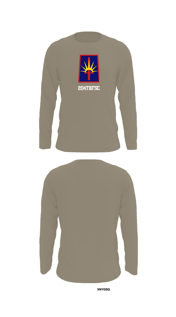 Long Sleeve Performance Shirt, 204thFSC, National Guard, Teamtime, Team time, sublimation, custom sports apparel, team uniforms, spirit wear, spiritwear, sports uniforms, custom shirts, team store, custom team store, fundraiser sports, apparel fundraiser