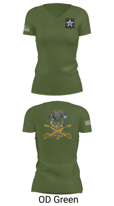 5-17 68237132 Women's Short Sleeve V-neck Shirt - 48