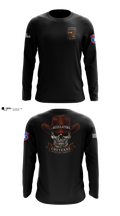 Cheyenne US Army Recruiting Company Long Sleeve Performance Shirt - 101