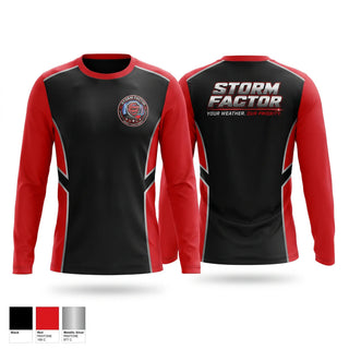 Long Sleeve Performance Shirt, Storm Factor Inc, , Teamtime, Team time, sublimation, custom sports apparel, team uniforms, spirit wear, spiritwear, sports uniforms, custom shirts, team store, custom team store, fundraiser sports, apparel fundraiser