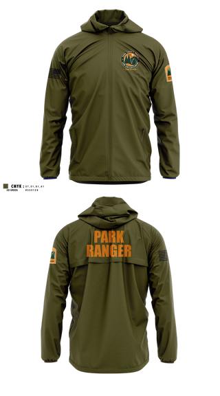 Windbreaker, York County Park Ranger Division, Police, Teamtime, Team time, sublimation, custom sports apparel, team uniforms, spirit wear, spiritwear, sports uniforms, custom shirts, team store, custom team store, fundraiser sports, apparel fundraiser
