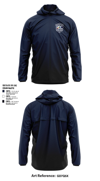 Windbreaker, Rainbow City Police Department, Police, Teamtime, Team time, sublimation, custom sports apparel, team uniforms, spirit wear, spiritwear, sports uniforms, custom shirts, team store, custom team store, fundraiser sports, apparel fundraiser