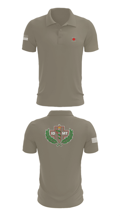 IDMTs 71442140 Short Sleeve Performance Polo - 67