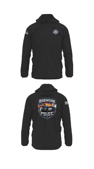Windbreaker, Robinson Police Department, Police, Teamtime, Team time, sublimation, custom sports apparel, team uniforms, spirit wear, spiritwear, sports uniforms, custom shirts, team store, custom team store, fundraiser sports, apparel fundraiser