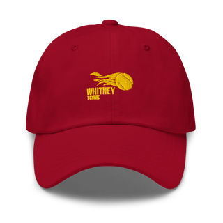 Whitney Boys Tennis 34365674 Classic Dad Hat | Yupoong 6245CM