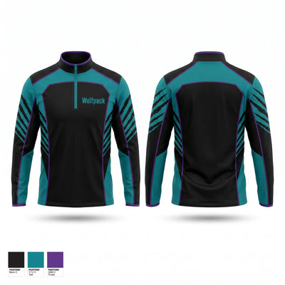 Wolfpack Quarter Zip Jacket - 1