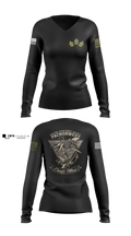 MES PACNORWEST HVU  Chiefs Mess 15438747 Women's Long Sleeve V-neck Shirt - 4