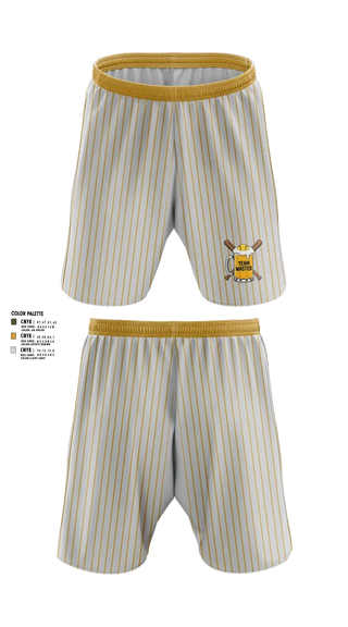 Athletic Shorts With Pockets, Team Wasted, Softball, Teamtime, Team time, sublimation, custom sports apparel, team uniforms, spirit wear, spiritwear, sports uniforms, custom shirts, team store, custom team store, fundraiser sports, apparel fundraiser