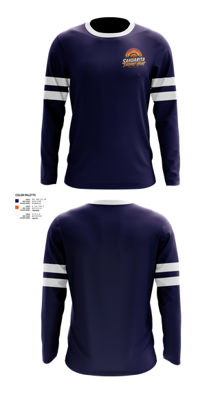 Long Sleeve Performance Shirt, Sahuarita Desert Heat, Men's Basketball, Teamtime, Team time, sublimation, custom sports apparel, team uniforms, spirit wear, spiritwear, sports uniforms, custom shirts, team store, custom team store, fundraiser sports, apparel fundraiser