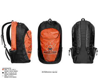 Gear Bag, Macon Tiger Golf, Golf, Teamtime, Team time, sublimation, custom sports apparel, team uniforms, spirit wear, spiritwear, sports uniforms, custom shirts, team store, custom team store, fundraiser sports, apparel fundraiser