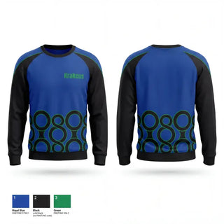 Crew Neck Sweatshirt, Krakens, Swimming, Teamtime, Team time, sublimation, custom sports apparel, team uniforms, spirit wear, spiritwear, sports uniforms, custom shirts, team store, custom team store, fundraiser sports, apparel fundraiser